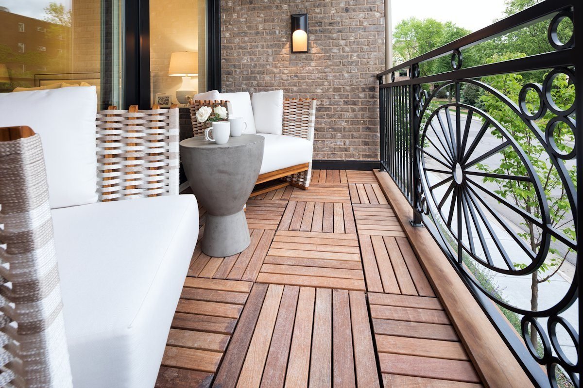 Modern Balcony Tile Designs