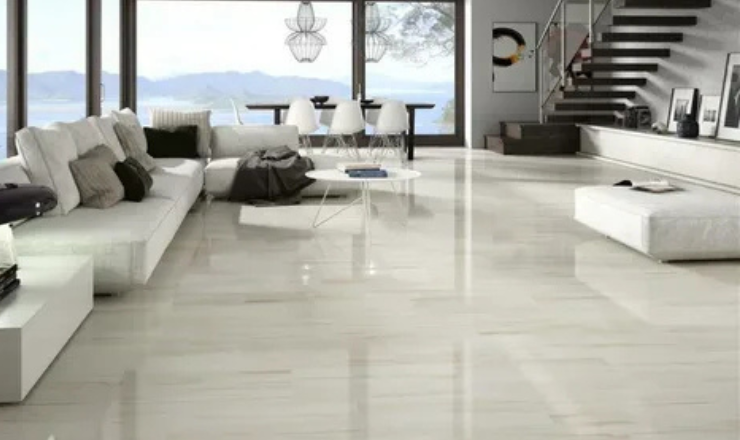 White Tiles for Floor and Wall by Future Stiles