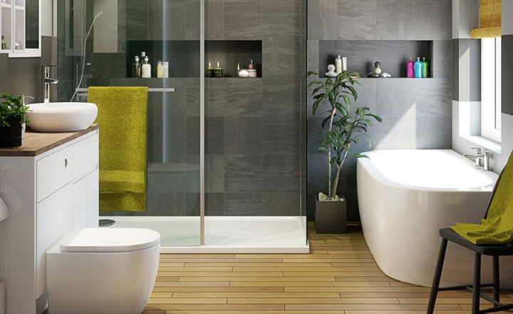 Limited-Space Small Bathroom Designs with Shower in 2025